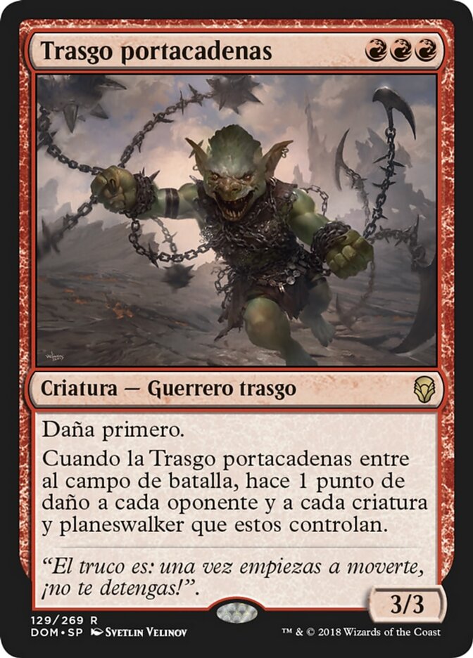 Trasgo portacadenas