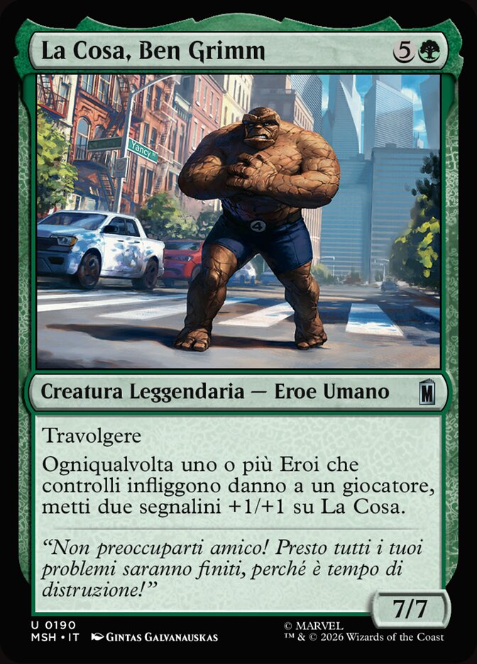 La Cosa, Ben Grimm
