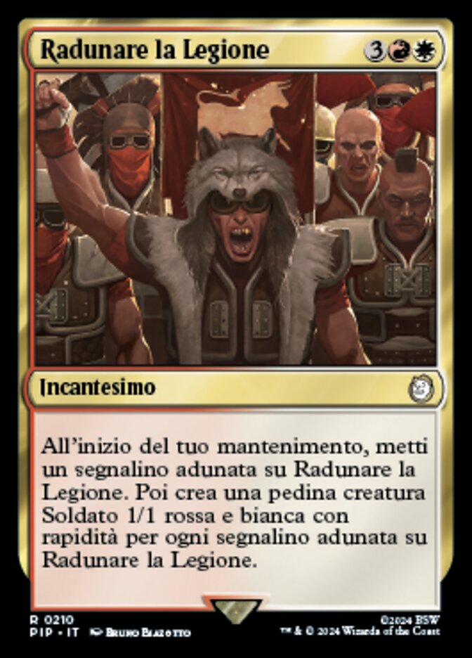 Radunare la Legione