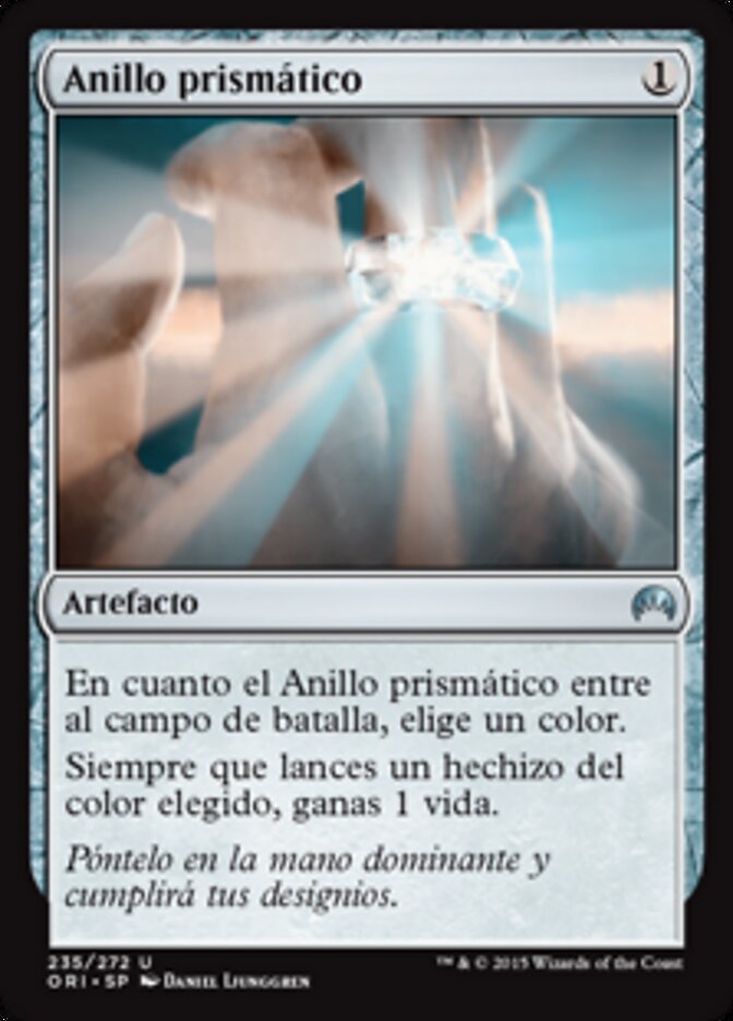 Anillo prismático