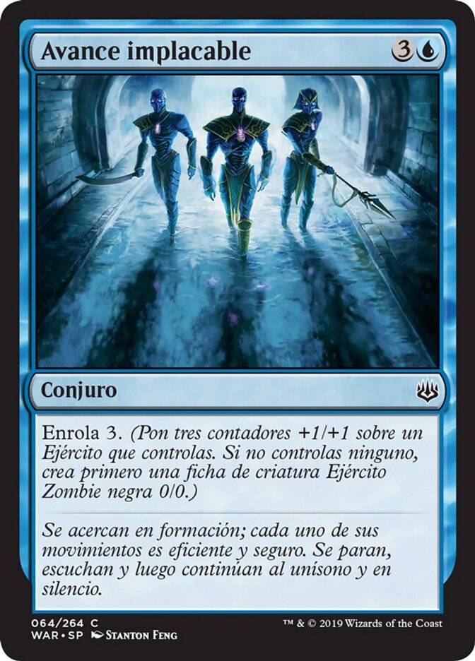 Avance implacable