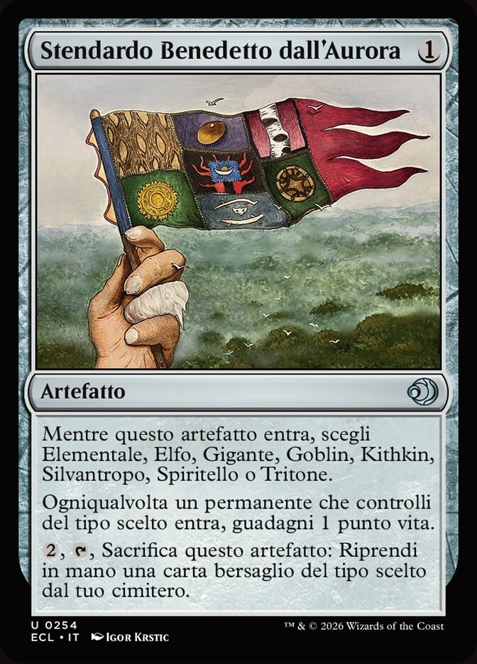 Stendardo Benedetto dall'Aurora