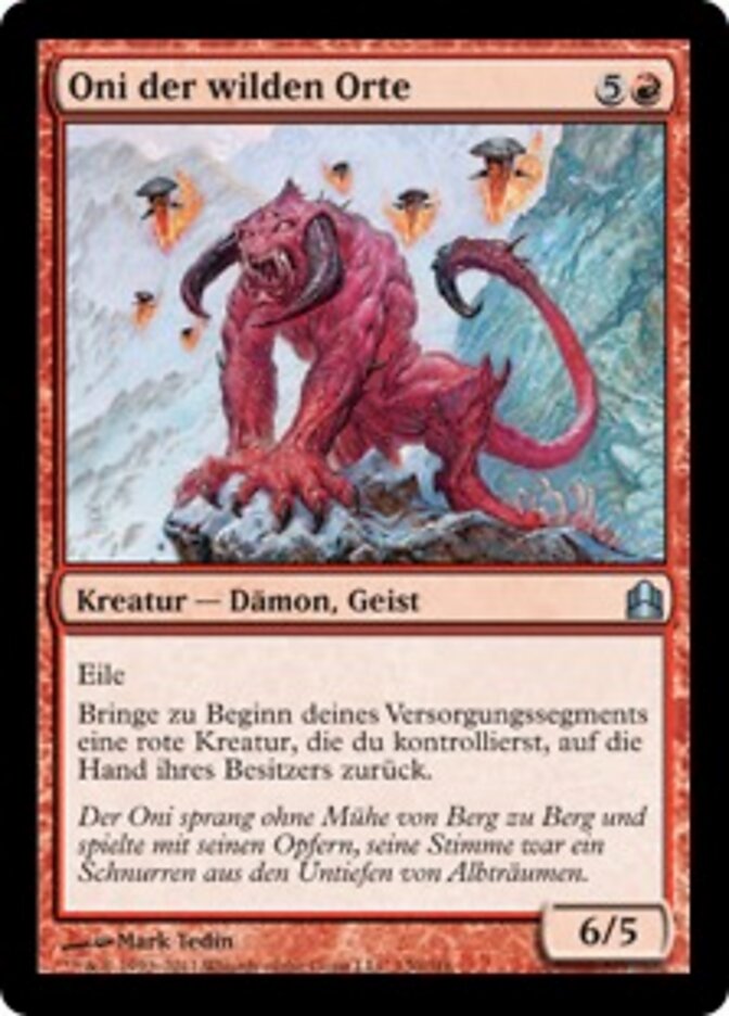 Oni der wilden Orte