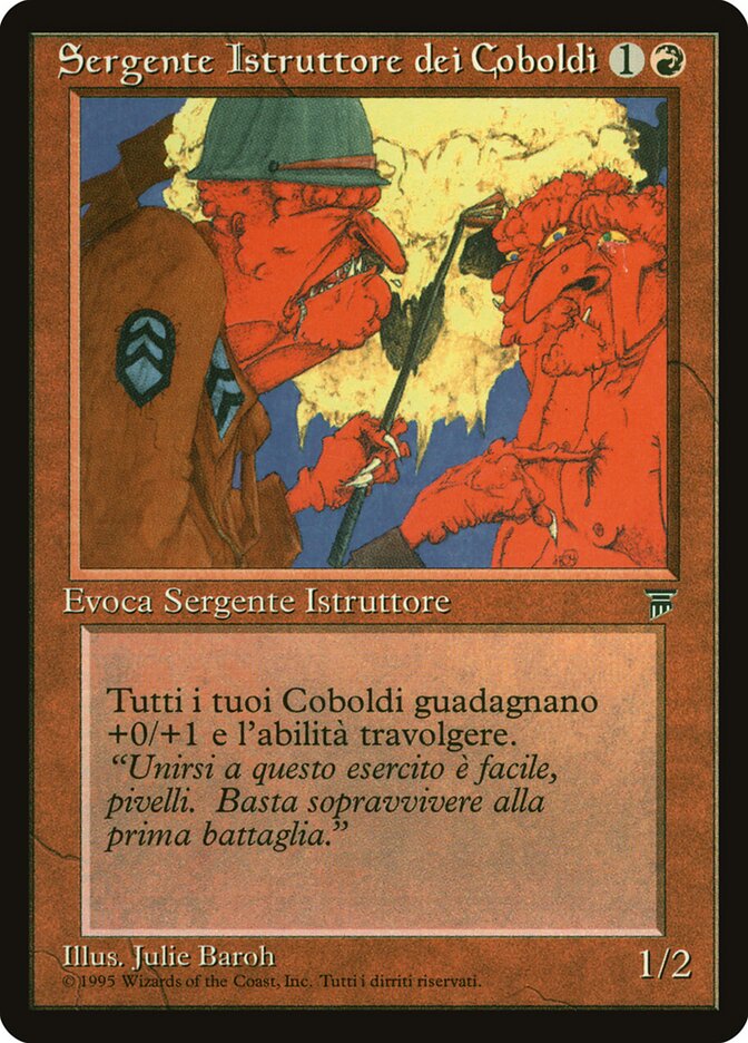 Sergente Istruttore dei Coboldi