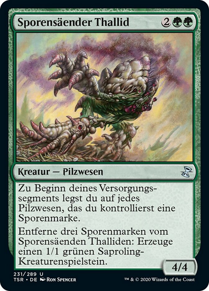 Sporensäender Thallid