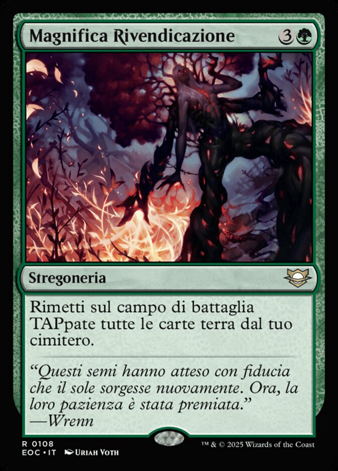 Magnifica Rivendicazione