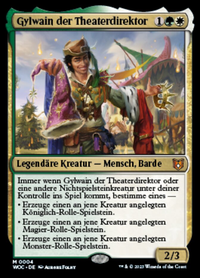 Gylwain der Theaterdirektor