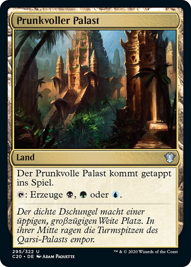 Prunkvoller Palast
