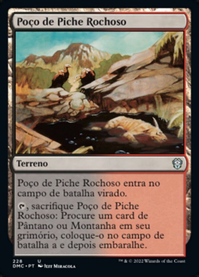 Poço de Piche Rochoso