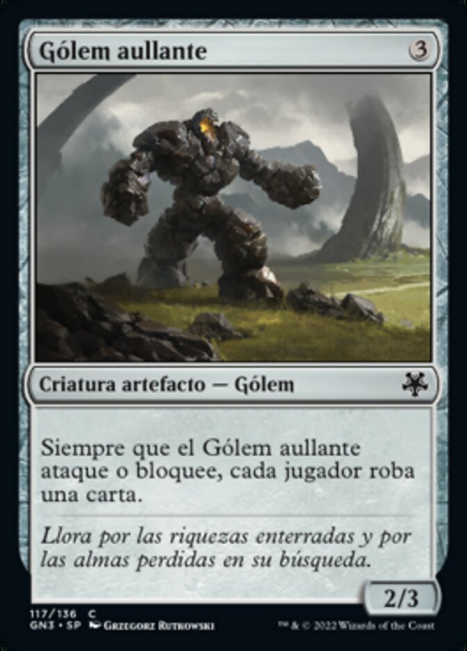 Gólem aullante