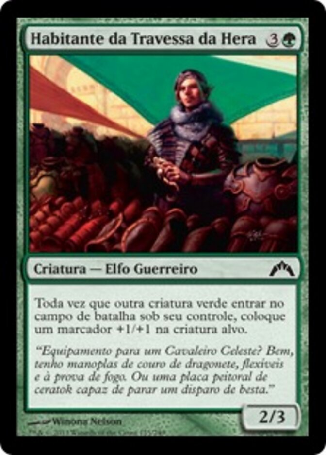 Habitante da Travessa da Hera
