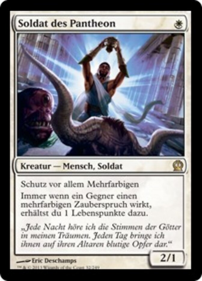 Soldat des Pantheon