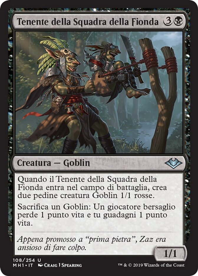 Tenente della Squadra della Fionda