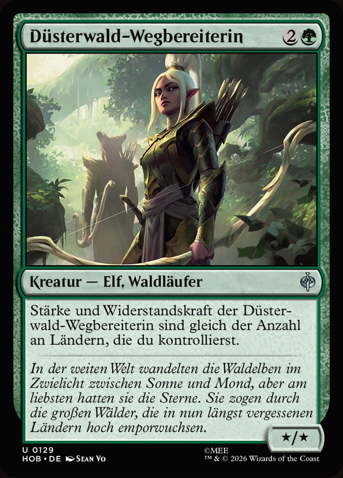 Düsterwald-Wegbereiterin