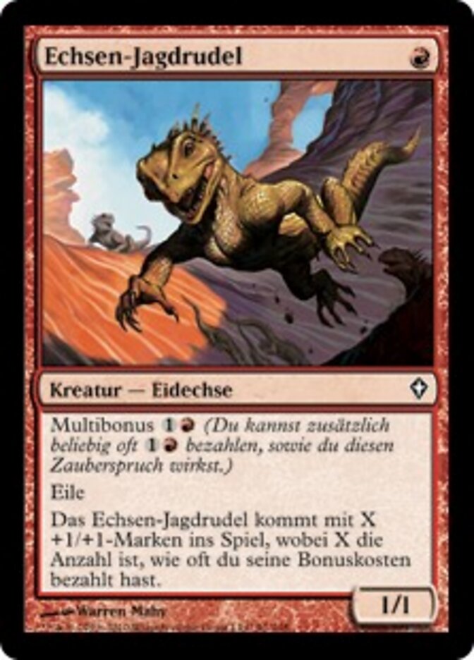 Echsen-Jagdrudel