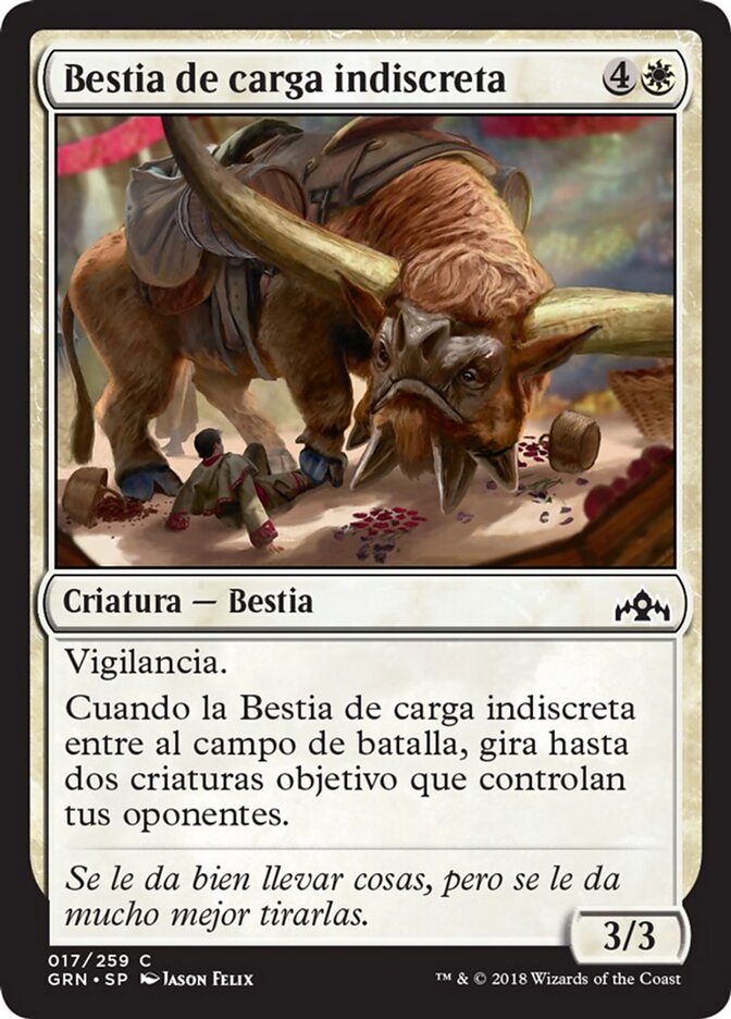 Bestia de carga indiscreta