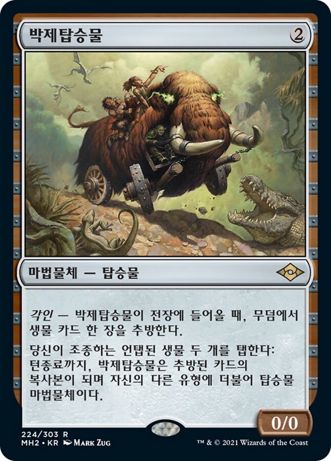 박제탑승물