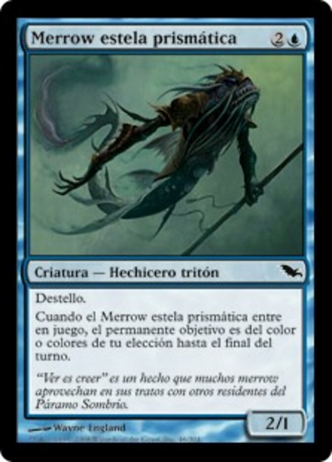 Merrow estela prismática
