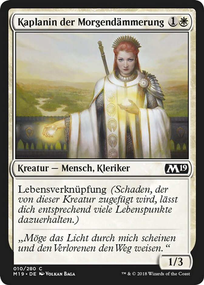 Kaplanin der Morgendämmerung