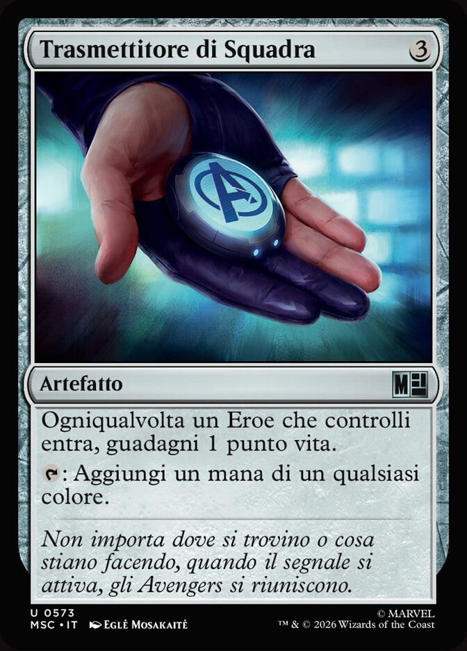 Trasmettitore di Squadra