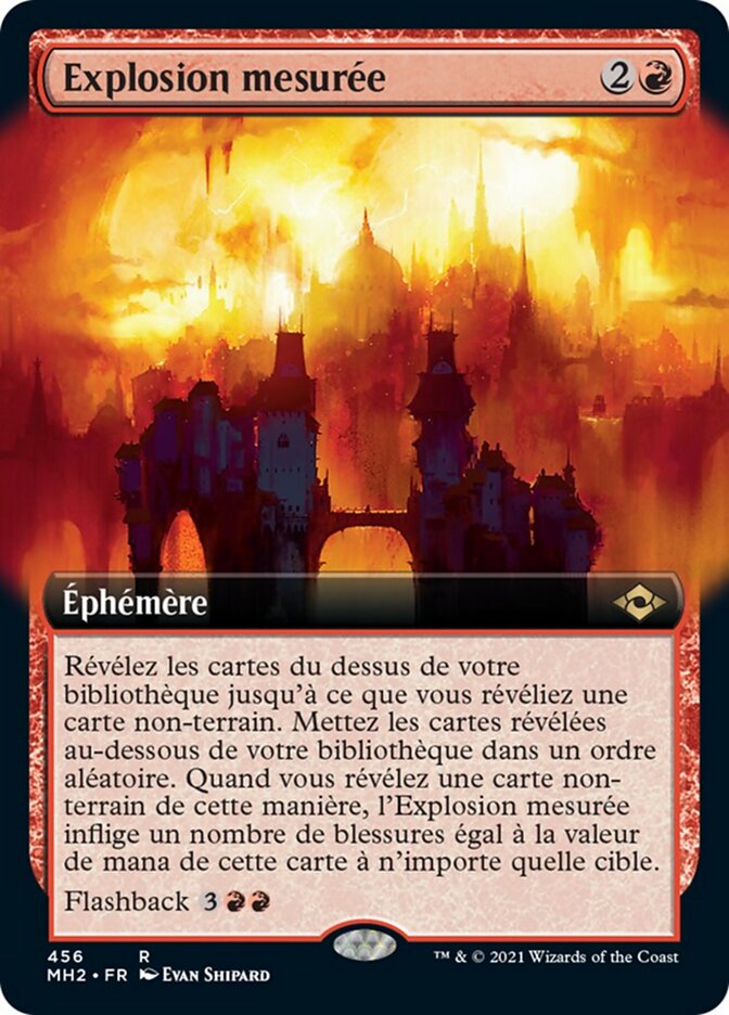 Explosion mesurée