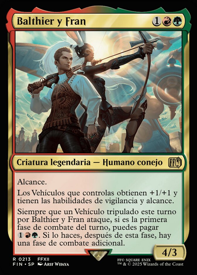 Balthier y Fran