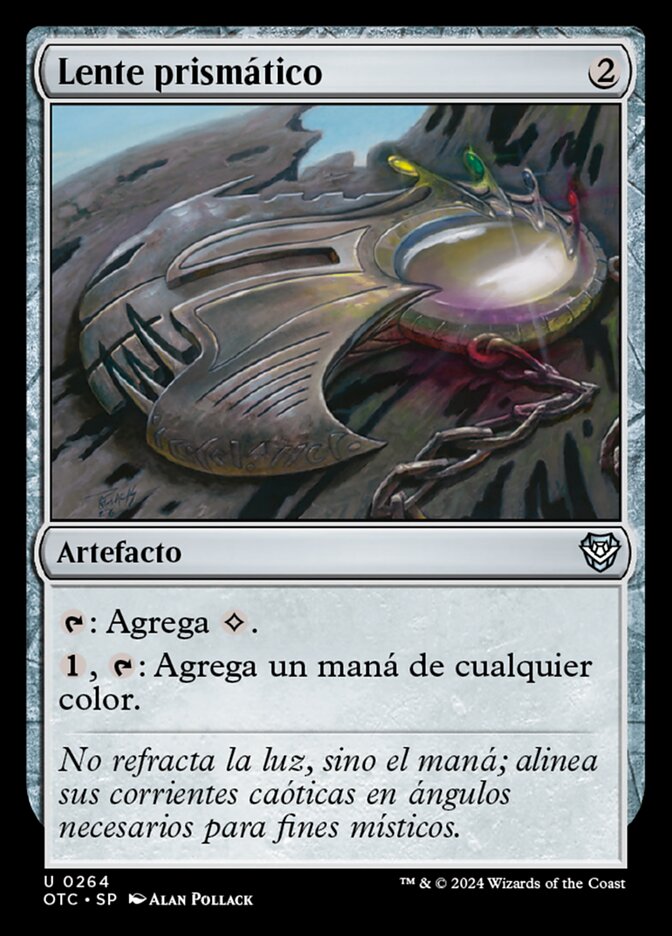 Lente prismático