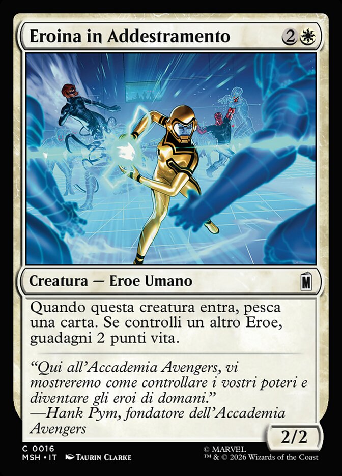 Eroina in Addestramento