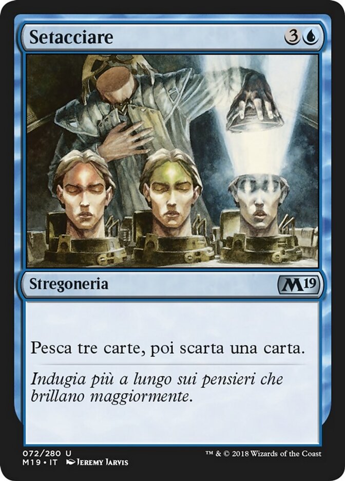 Setacciare