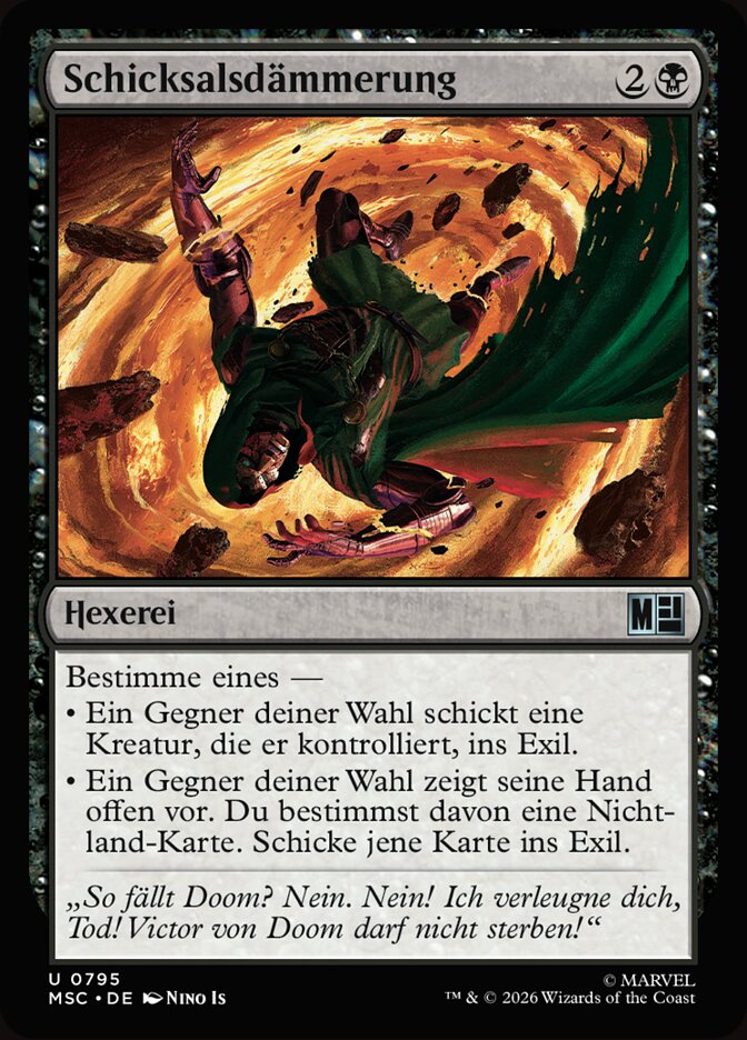 Schicksalsdämmerung