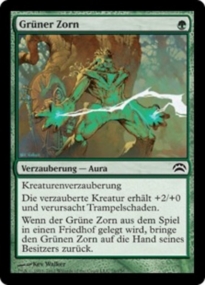Grüner Zorn