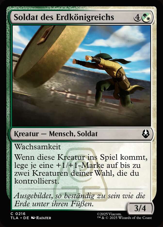 Soldat des Erdkönigreichs