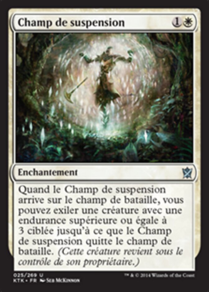 Champ de suspension