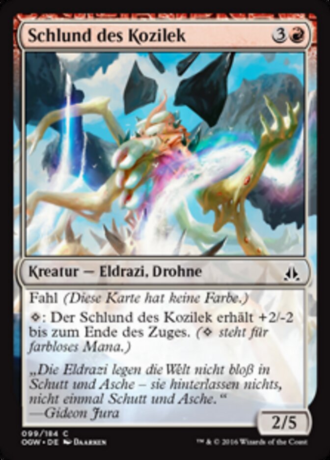 Schlund des Kozilek
