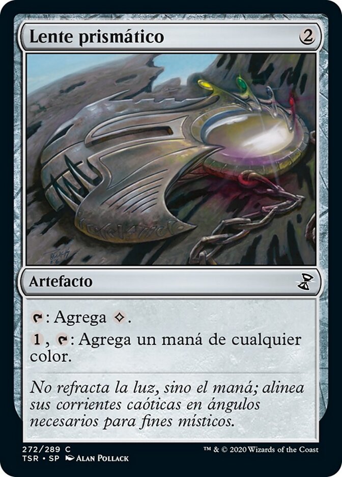 Lente prismático
