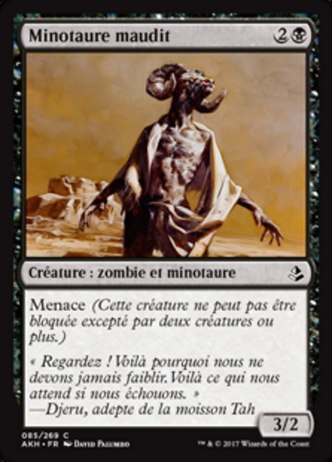 Minotaure maudit