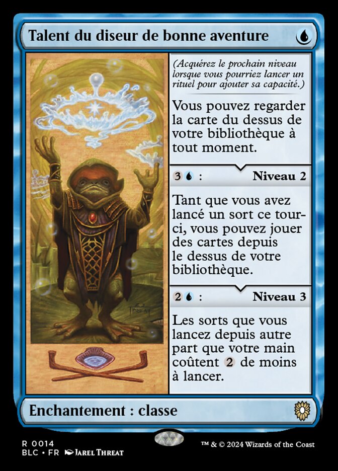 Talent du diseur de bonne aventure