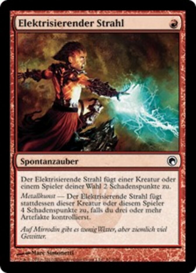 Elektrisierender Strahl