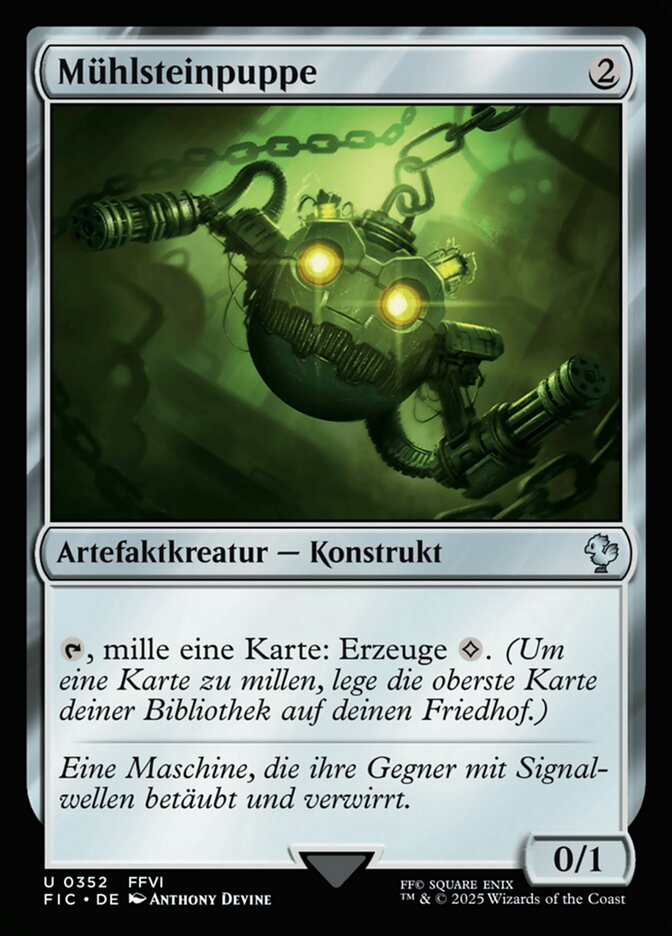 Mühlsteinpuppe