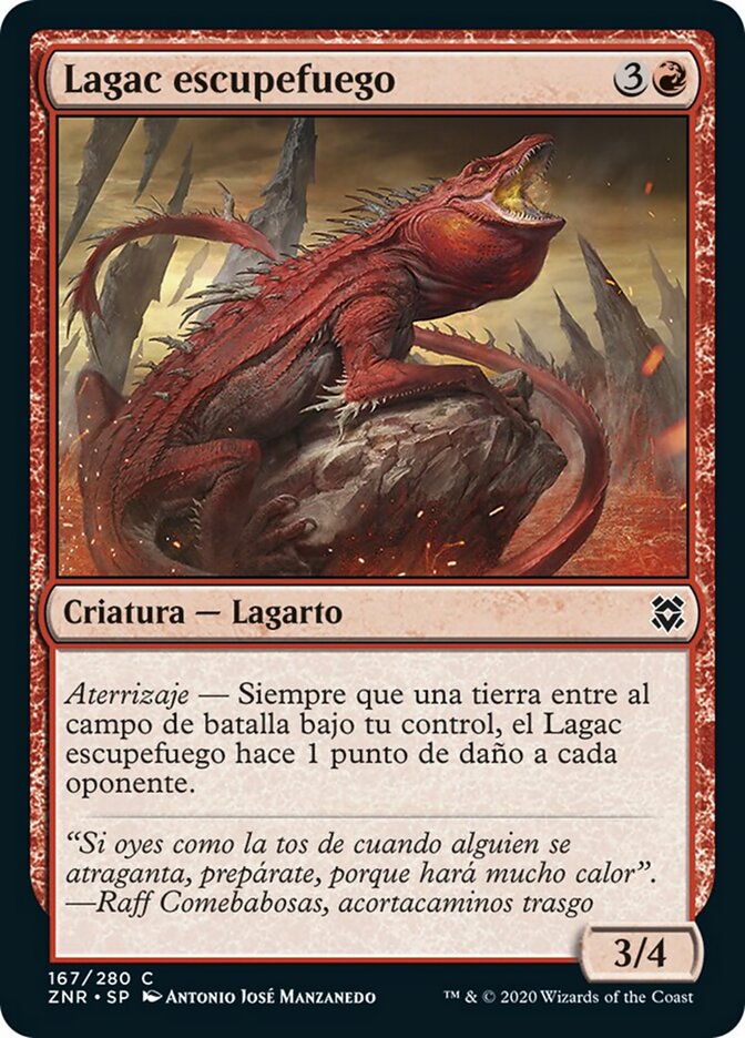Lagac escupefuego