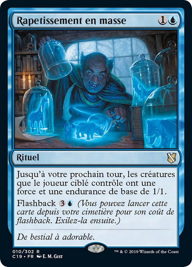Rapetissement en masse