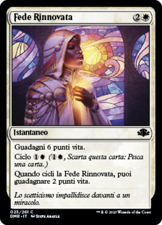 Fede Rinnovata