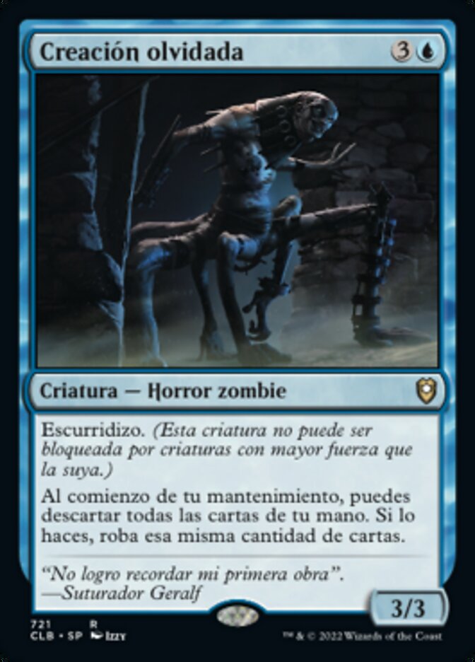 Creación olvidada