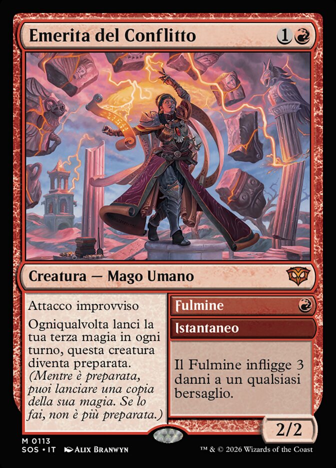 Emeritus of Conflict // Lightning Bolt