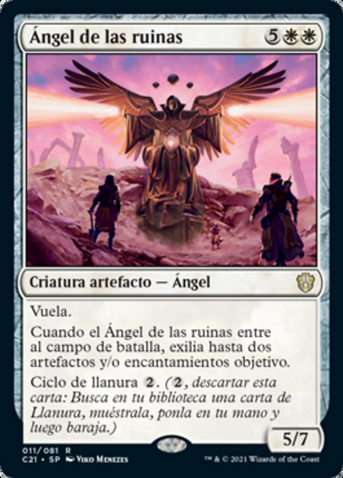 Ángel de las ruinas