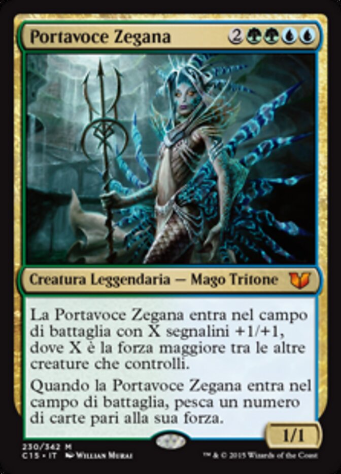 Portavoce Zegana