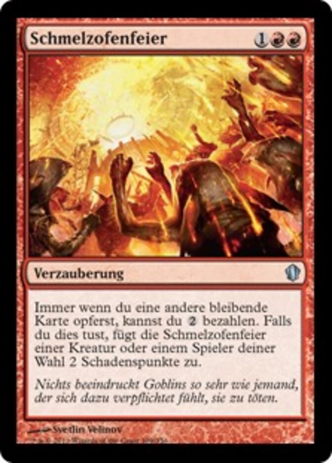 Schmelzofenfeier