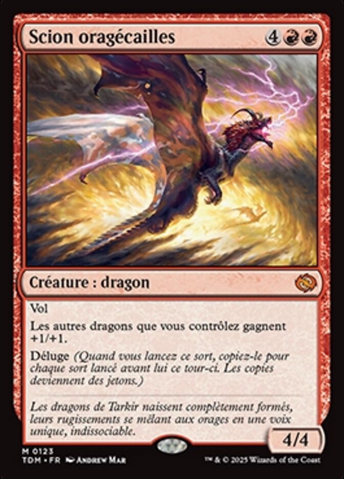 Scion oragécailles