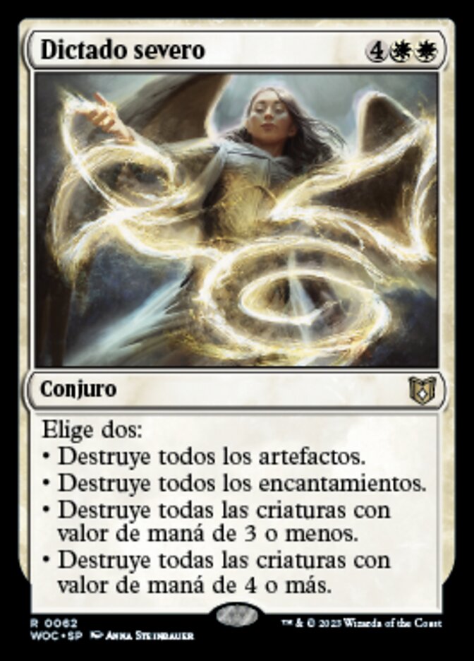 Dictado severo