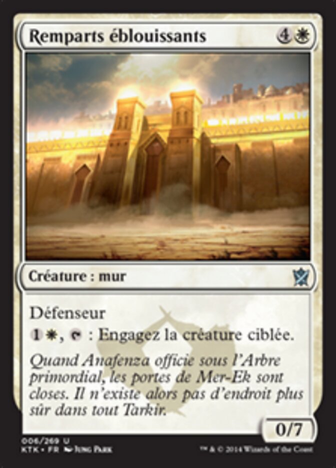 Remparts éblouissants